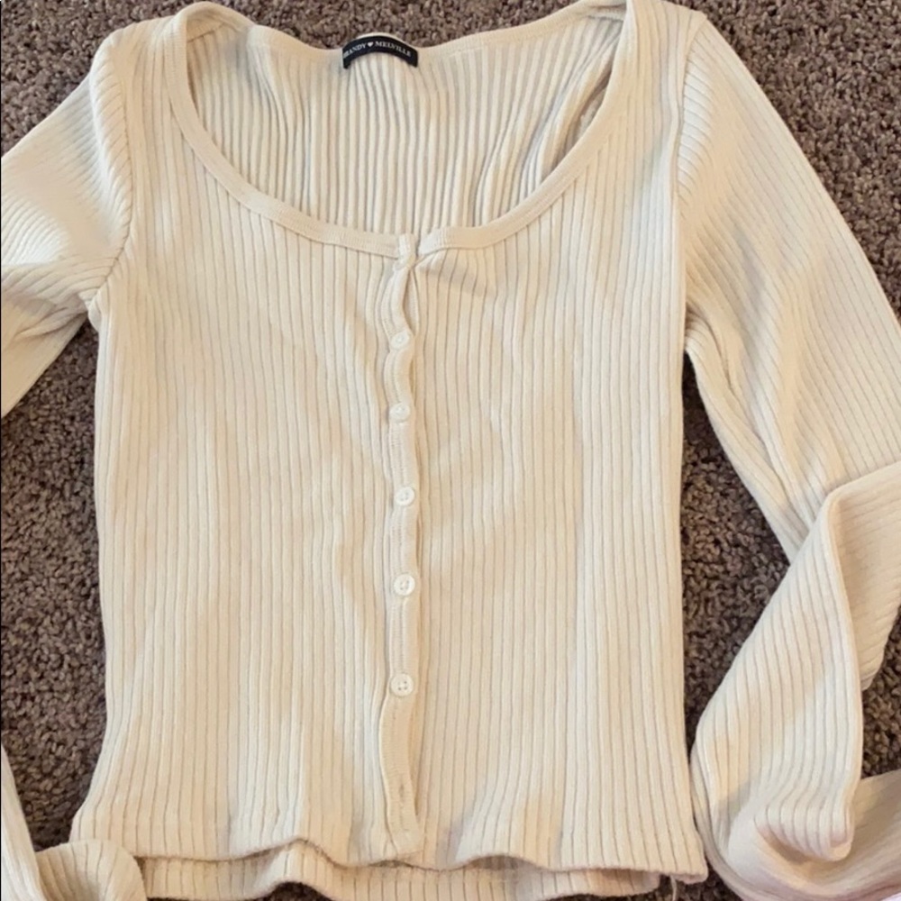 brandy long sleeve zelly top